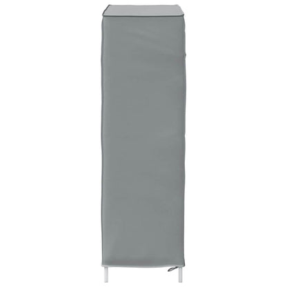 Scarpiera Grigio 60,5x30x97 cm in Tessuto Non Tessuto - homemem39