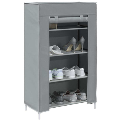 Scarpiera Grigio 60,5x30x97 cm in Tessuto Non Tessuto - homemem39