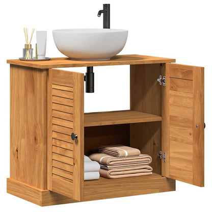 Mobile Lavabo con porta VIGO marrone ambrato 67.5 x 34 x 59 cm