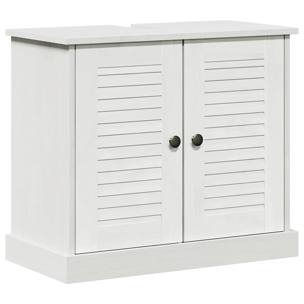 Armadio sottolavello con porta VIGO Bianco e Bianco Antico | homemem39