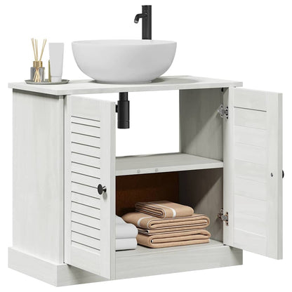 Armadio sottolavello con porta VIGO Bianco e Bianco Antico | homemem39