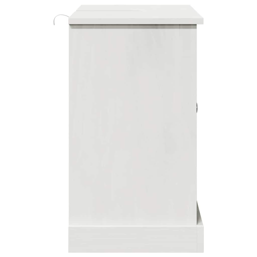 Armadio sottolavello con porta VIGO Bianco e Bianco Antico | homemem39