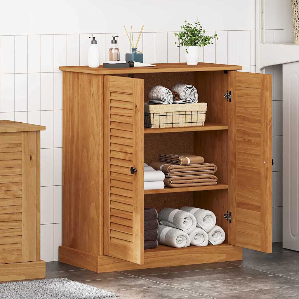 Mobile da Bagno VIGO Marrone e Marrone Miele 68 x 34 x 80 cm | homemem39
