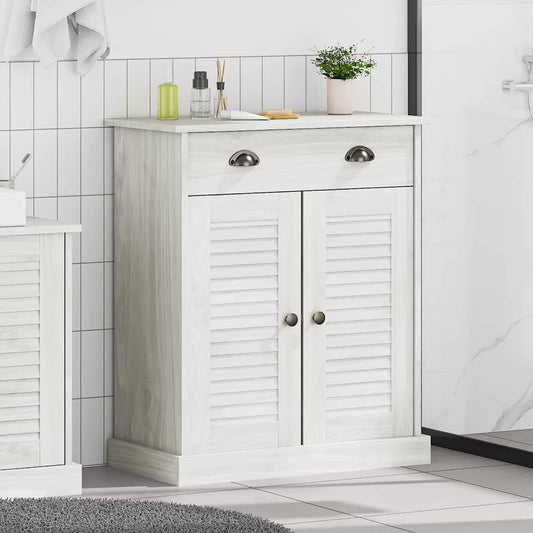 Mobile da Bagno VIGO Bianco e Bianco Antico 68 x 34 x 80 cm