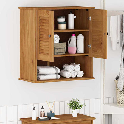 Mobile da Bagno con lo scaffale VIGO Marrone e Marrone Miele | homemem39