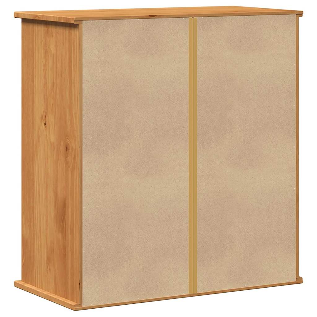 Mobile da Bagno con lo scaffale VIGO Marrone e Marrone Miele | homemem39
