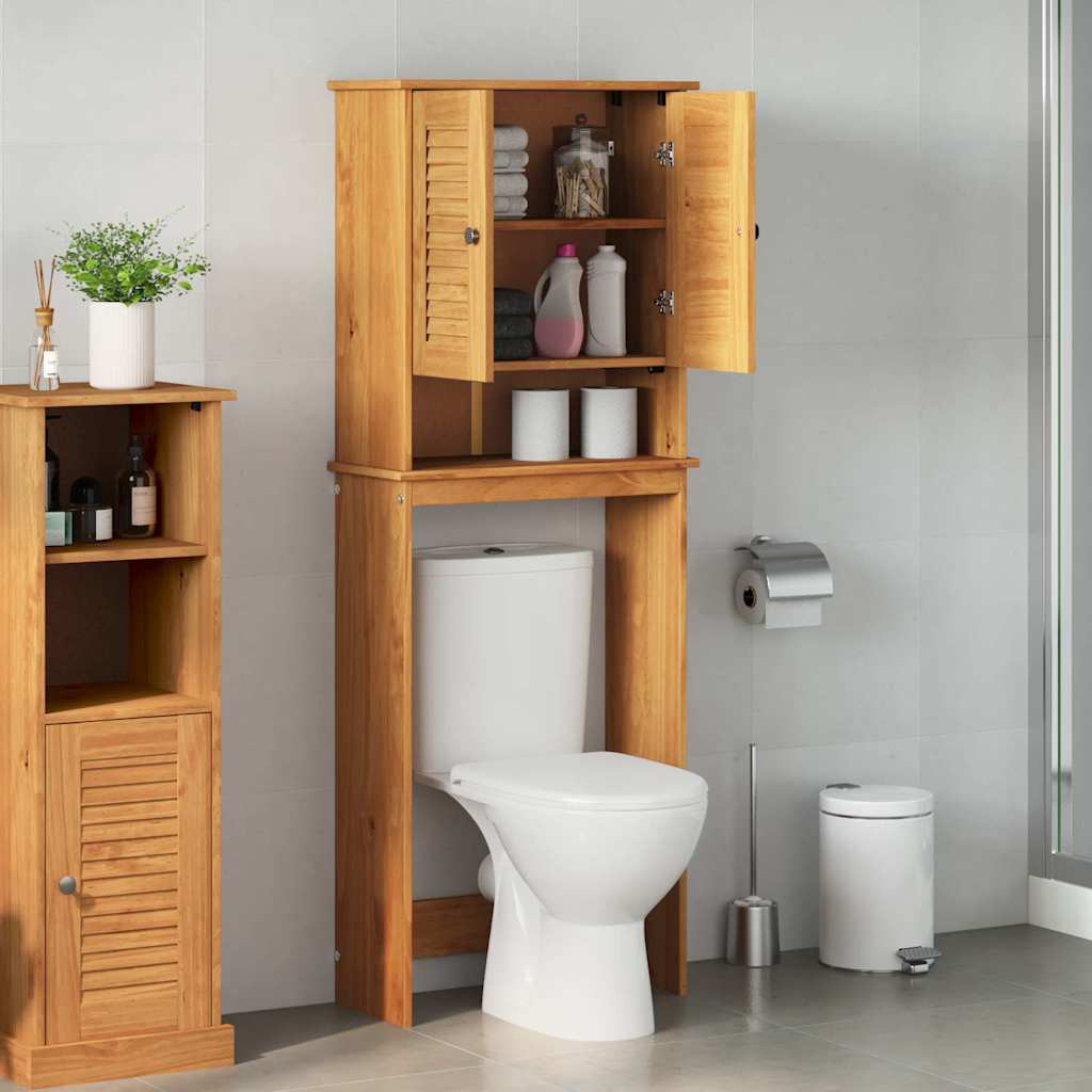Mobile Bagno con porta VIGO marrone ambrato 60 x 27 x 161 cm