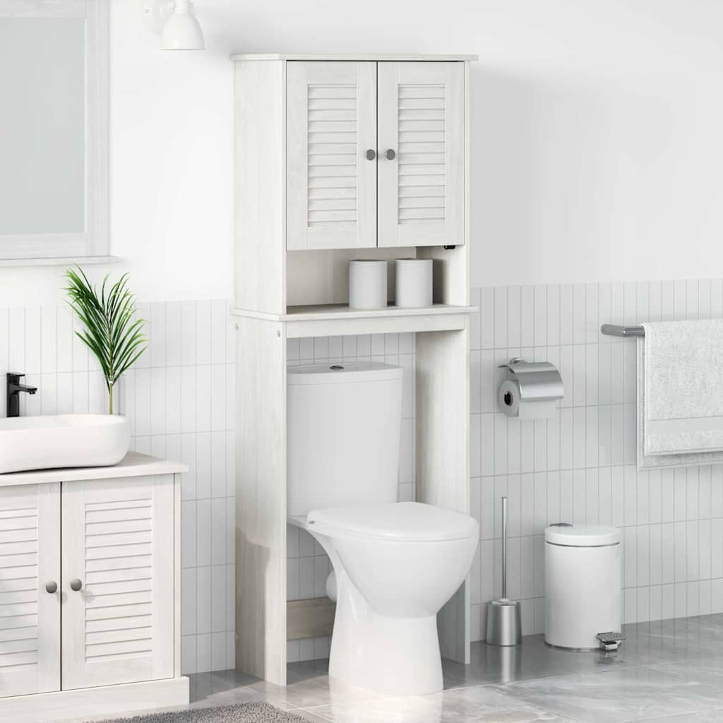 Mobile Bagno VIGO Bianco e Bianco Antico 60 x 27 x 161 cm | homemem39