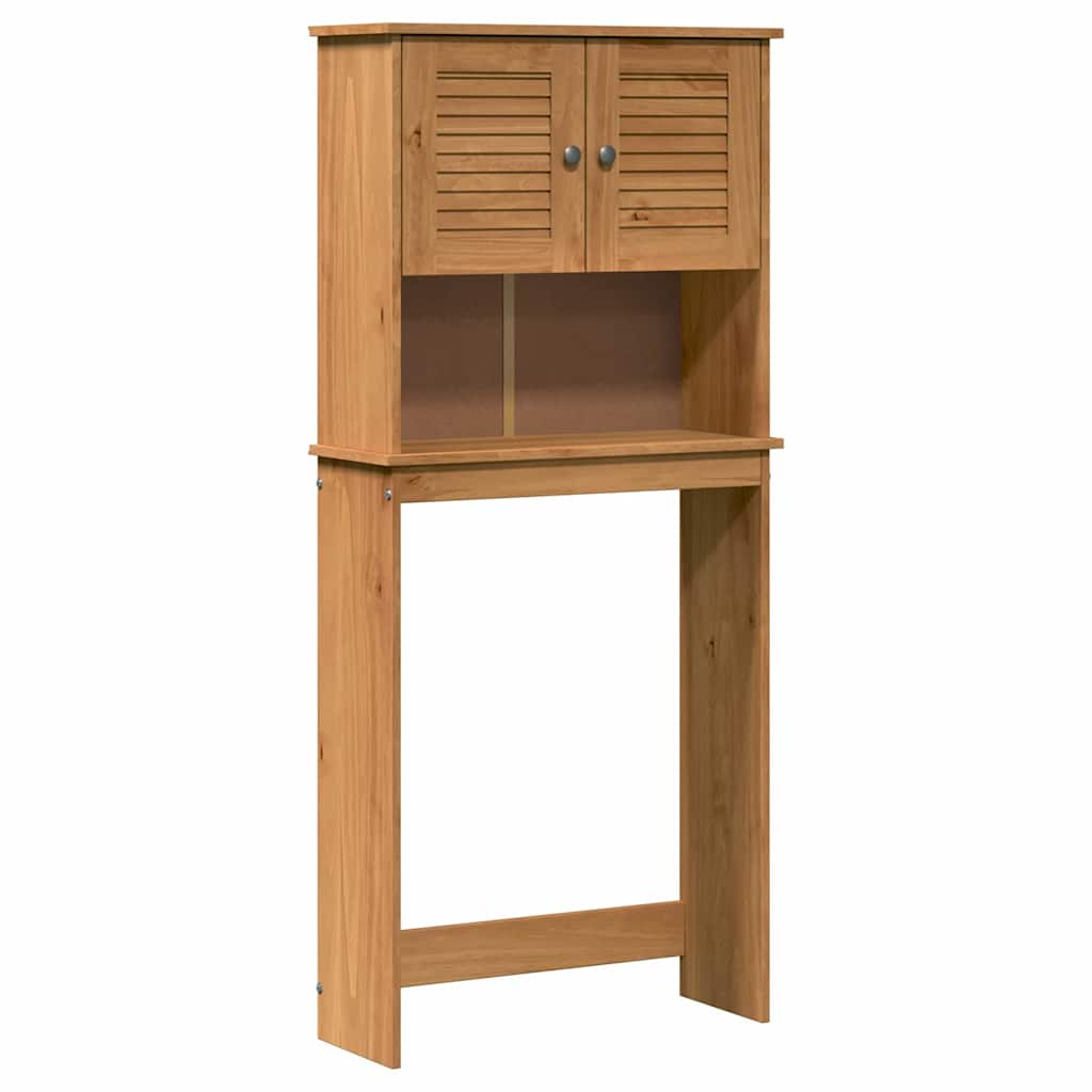 Armadio per Lavatrice VIGO marrone ambrato 72.5 x 27 x 161 cm