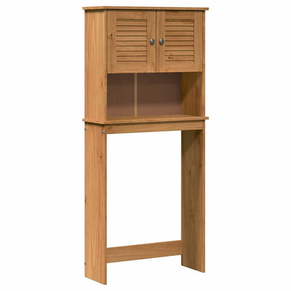 Armadio per Lavatrice VIGO marrone ambrato 72.5 x 27 x 161 cm