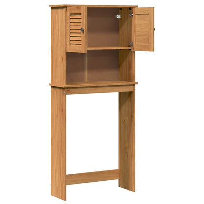 Armadio per Lavatrice VIGO marrone ambrato 72.5 x 27 x 161 cm