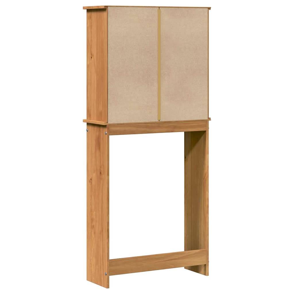 Armadio per Lavatrice VIGO marrone ambrato 72.5 x 27 x 161 cm