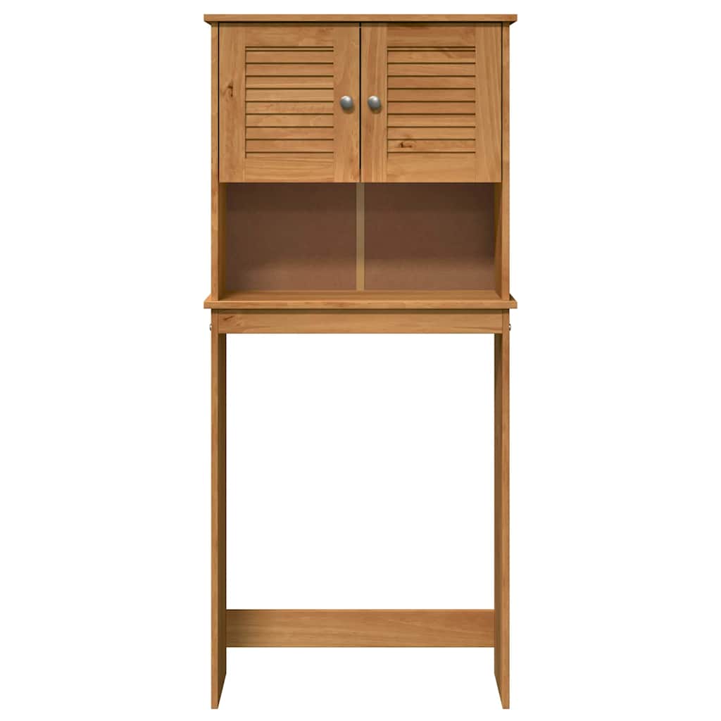 Armadio per Lavatrice VIGO marrone ambrato 72.5 x 27 x 161 cm