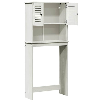 Armadio per Lavatrice con porta VIGO Bianco e Bianco Antico | homemem39