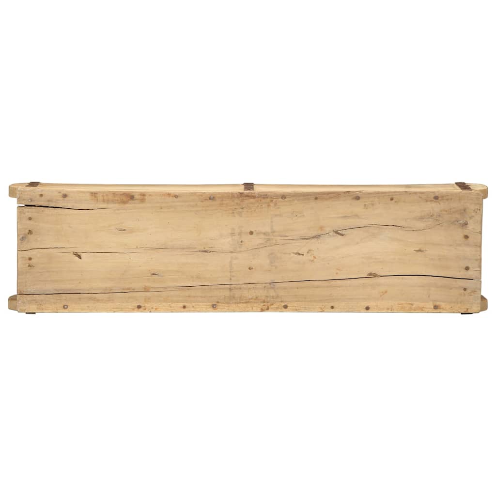 Vassoio 4 pcs Marrone 57 x 15 x 9 cm Legno Recuperato Massello | homemem39