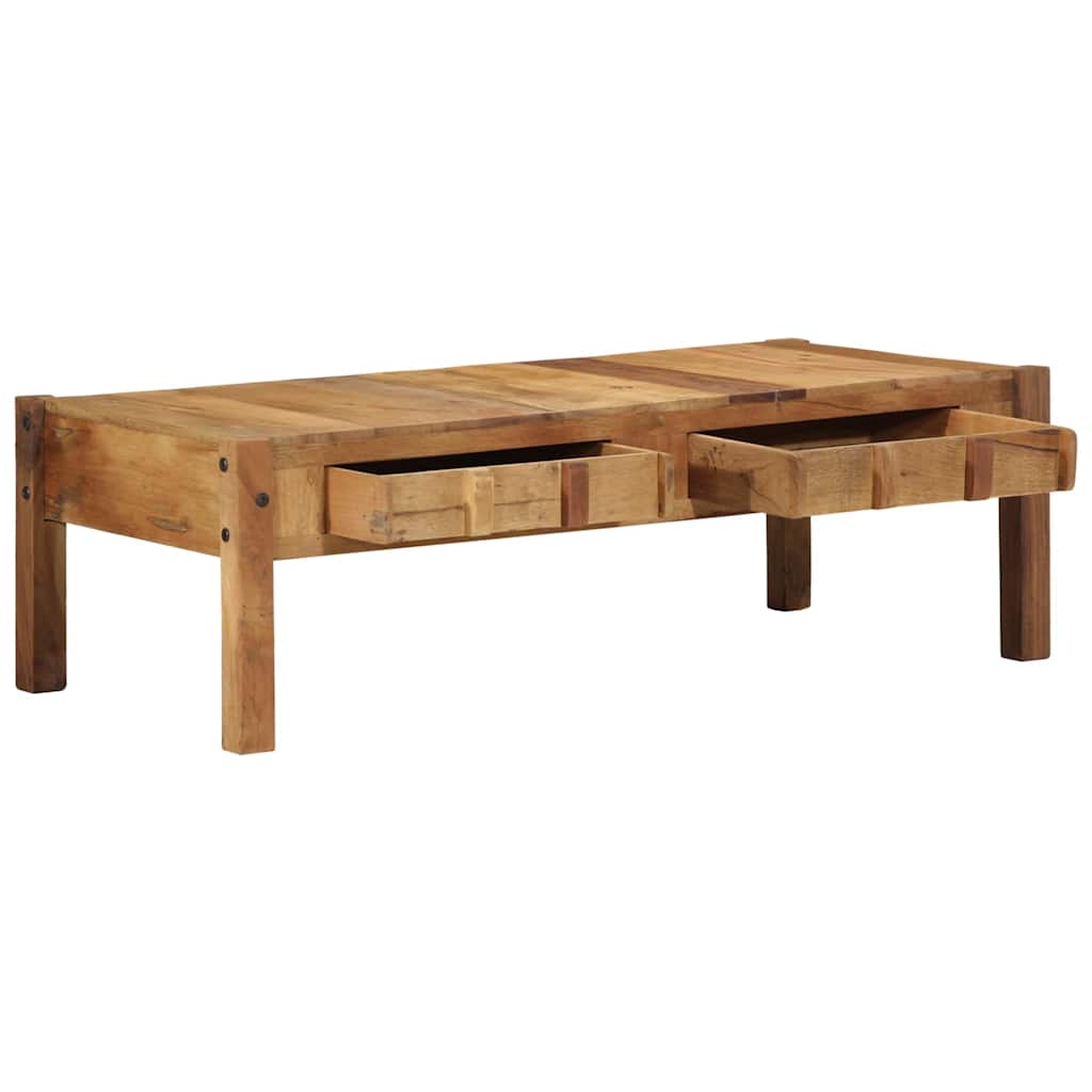Tavolino da salotto con cassetto Marrone 110 x 54 x 35 cm | homemem39