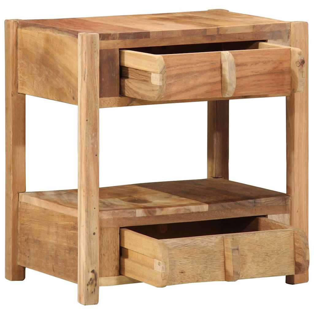 Tavolo laterale con cassetto Marrone 43 x 32 x 46 cm