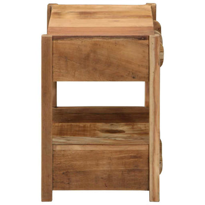 Tavolo laterale con cassetto Marrone 43 x 32 x 46 cm