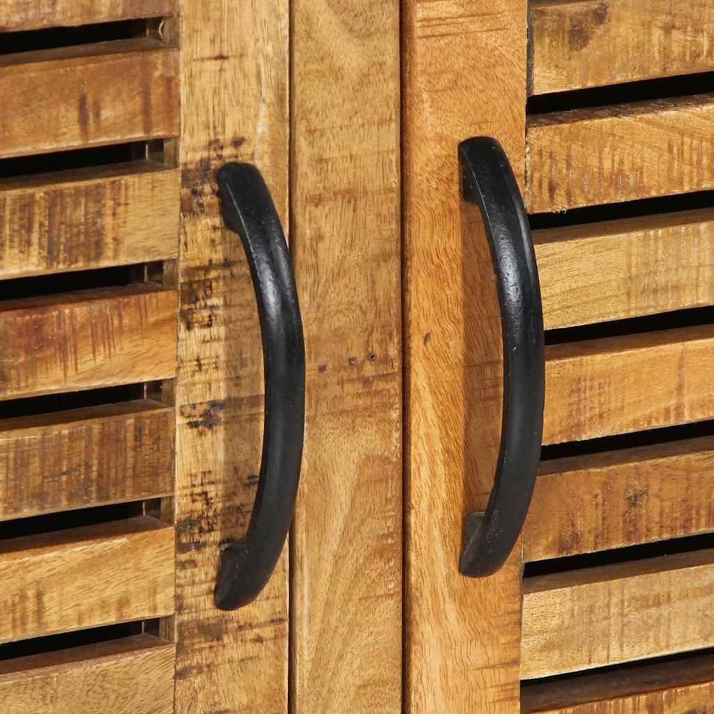 Mobile per scarpe con archiviazione Marrone 110 x 38 x 45 cm