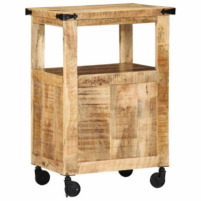 Carrello da Cucina Marrone 55 x 40 x 80 cm