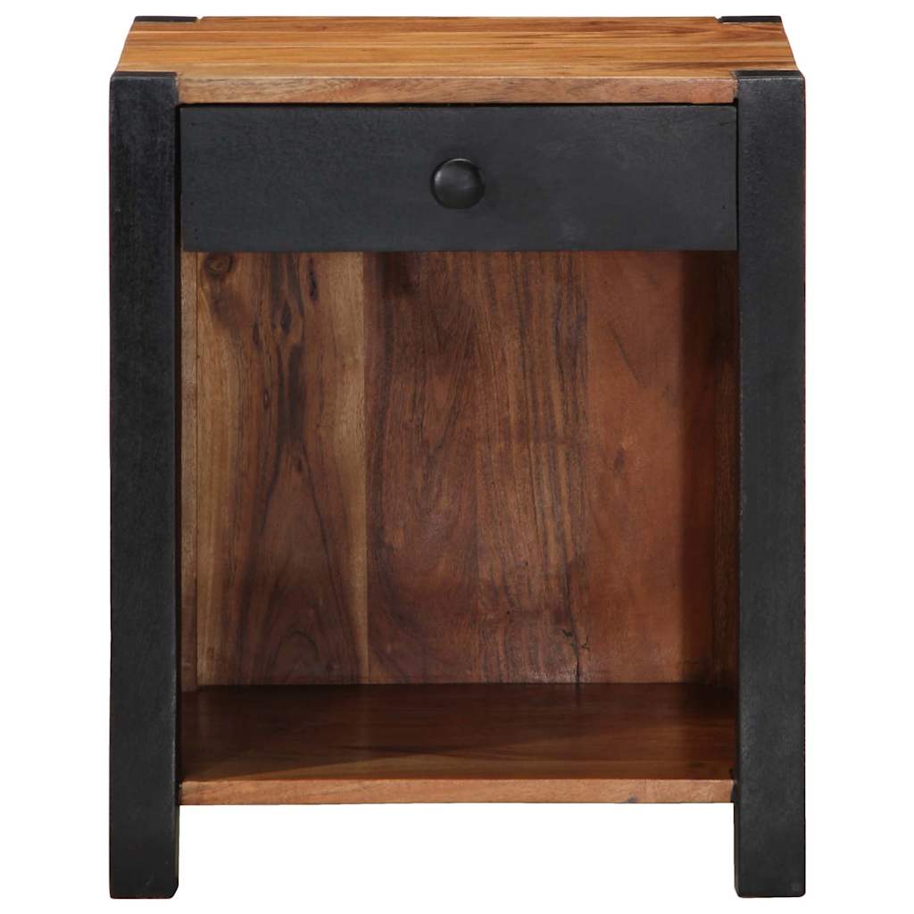 Armadio da Notte con cassetto Marrone 40 x 35 x 50 cm