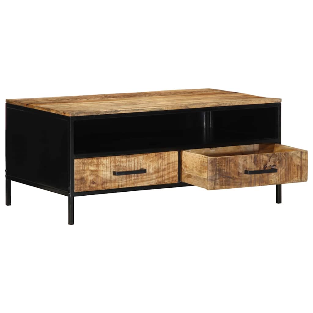Tavolino da salotto con cassetto Marrone 90 x 50 x 40 cm | homemem39