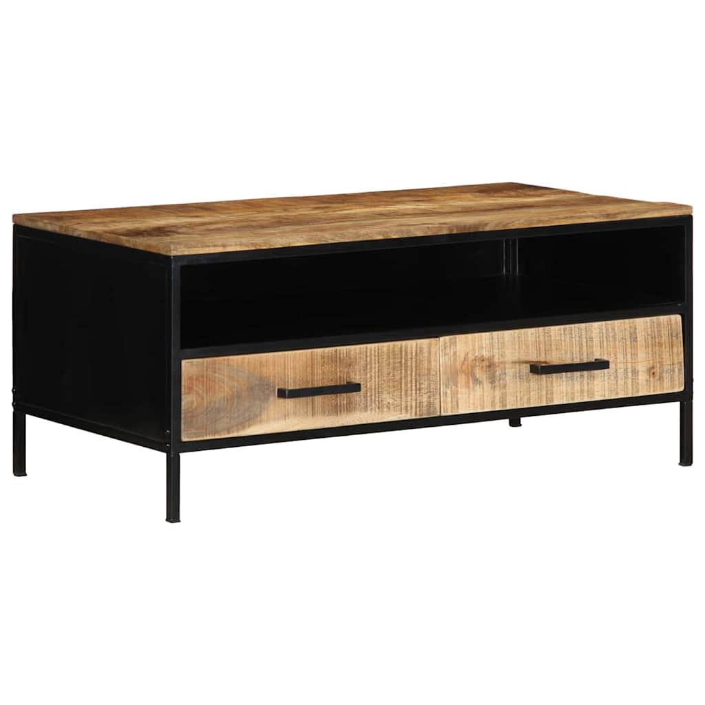 Tavolino da salotto con cassetto Marrone 90 x 50 x 40 cm | homemem39