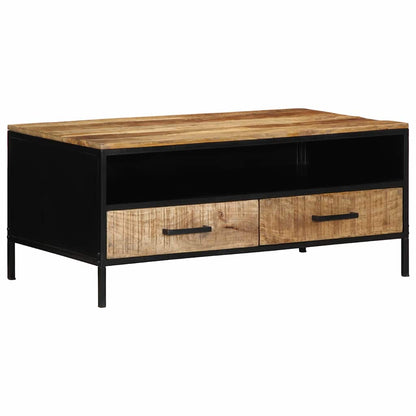 Tavolino da salotto con cassetto Marrone 90 x 50 x 40 cm | homemem39