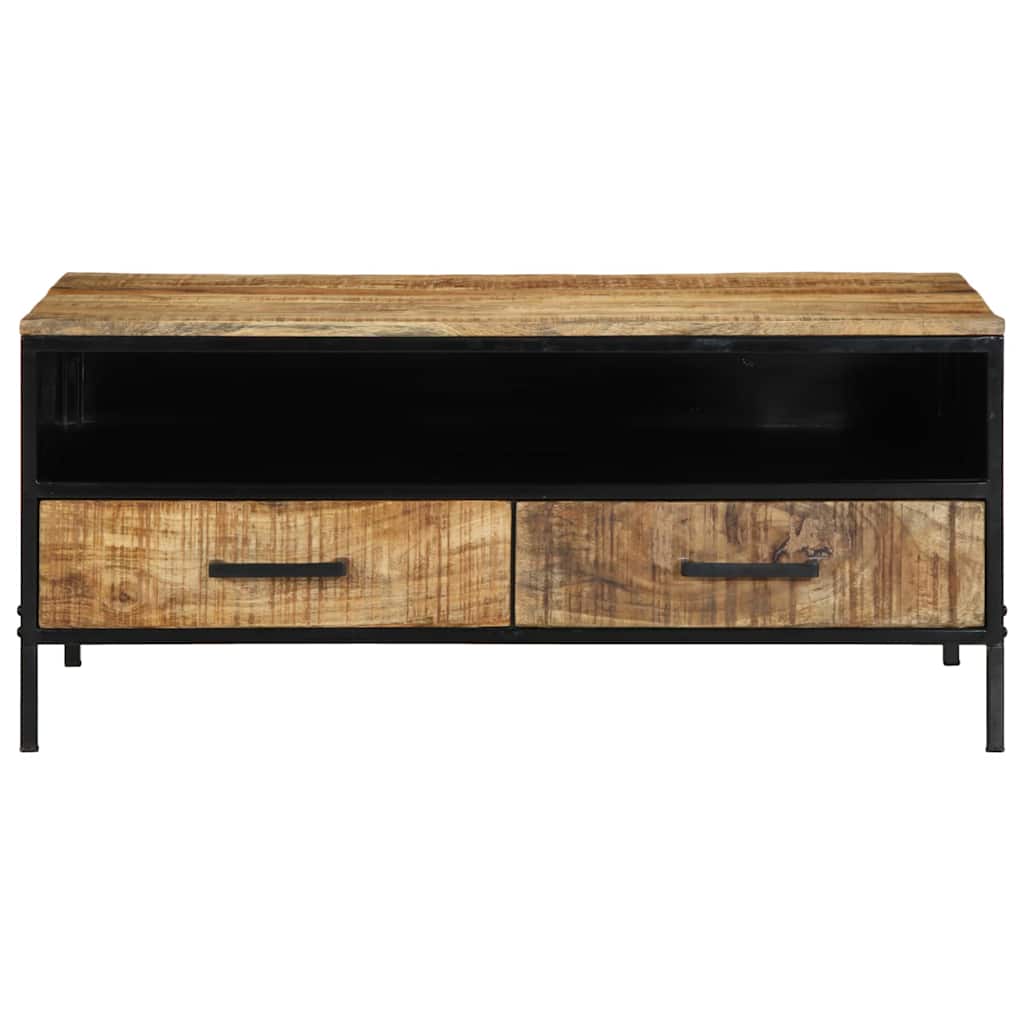 Tavolino da salotto con cassetto Marrone 90 x 50 x 40 cm | homemem39