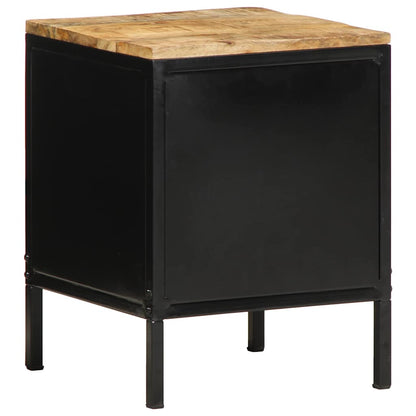 Armadio da Notte 2 pcs Marrone e nero 30 x 30 x 40 cm