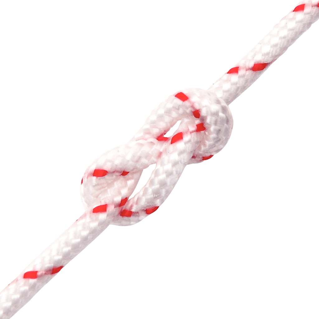 Fune di Avviamento a Strappo Bianco e Rosso Ø5 mm 10 m in Nylon - homemem39