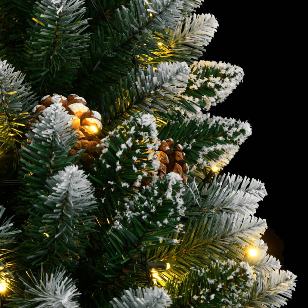 Albero di Natale Artificiale con 150 LED 120 cm