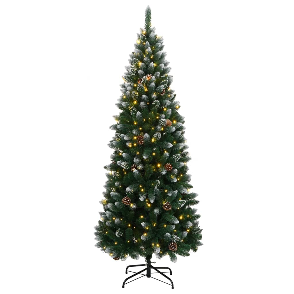 Albero di Natale Artificiale con 300 LED 180 cm