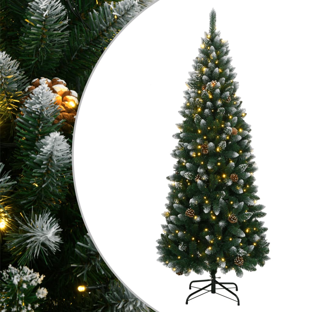 Albero di Natale Artificiale 300 LED 240 cm - homemem39