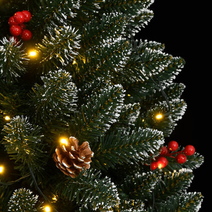 Albero di Natale Artificiale con 150 LED 120 cm