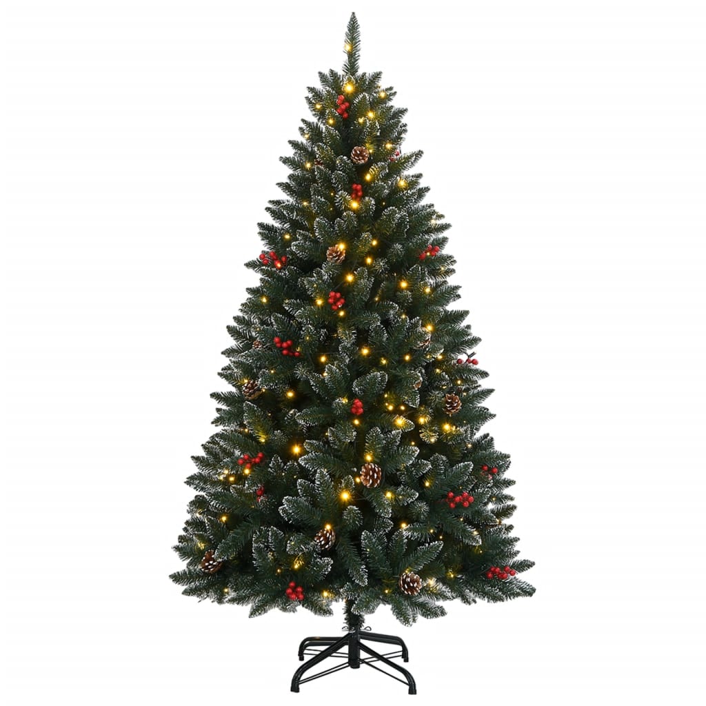 Albero Natale Artificiale con 150 LED 150 cm