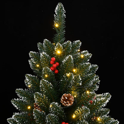 Albero di Natale Artificiale con 300 LED 210 cm