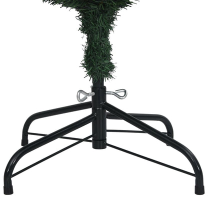Albero di Natale Artificiale Sottile con 150 LED 120 cm