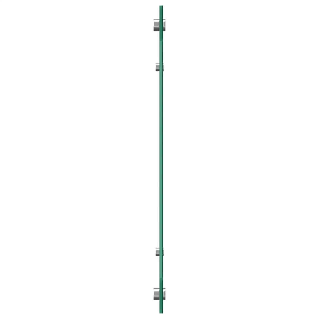 Paraschizzi per Cucina 2 pz Bianchi 80x50 cm in Vetro Temperato