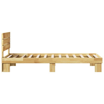Struttura Letto con Testiera senza Materasso 75x190 cm | homemem39