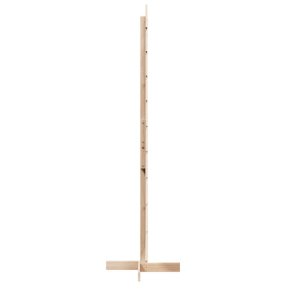 Albero di Natale Decorativo in Legno 180 cm Legno Massello Pino