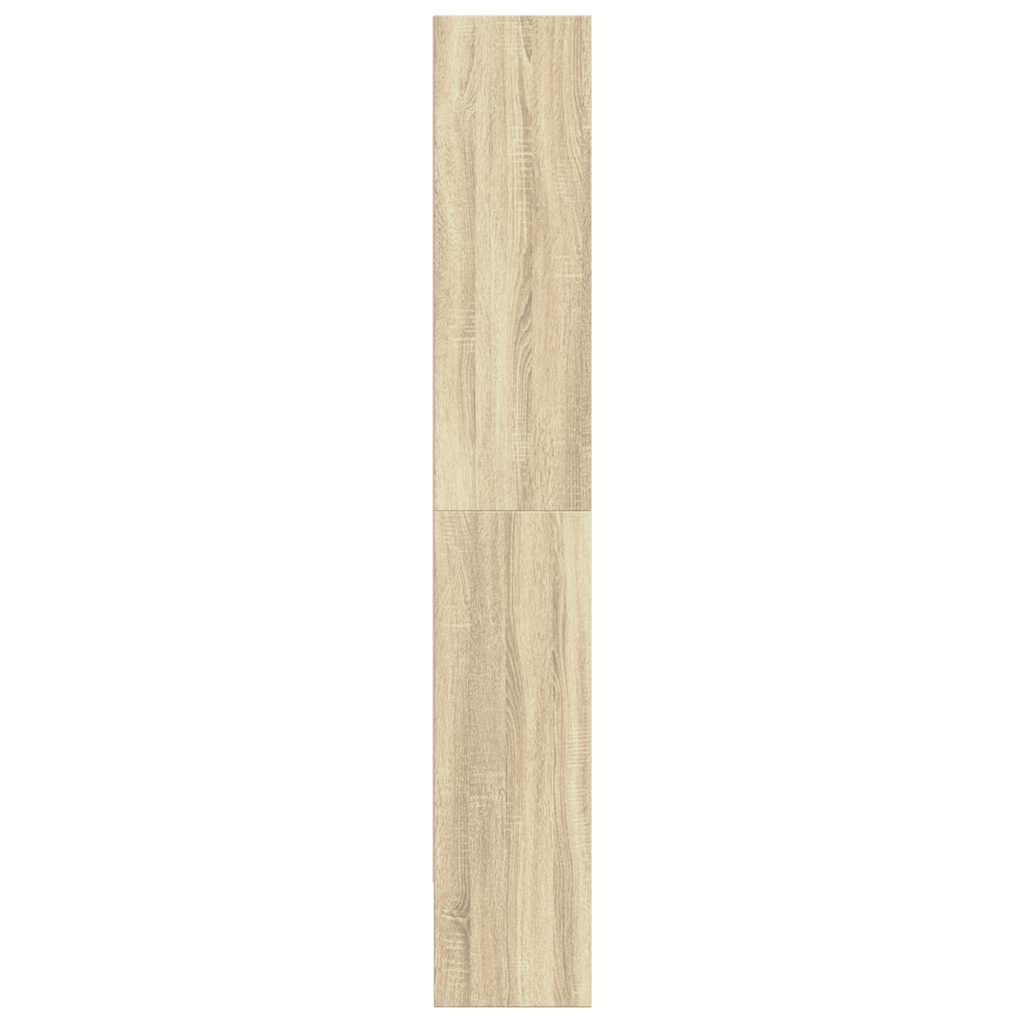 Libreria Rovere Sonoma 80x30x189 cm in Legno Multistrato | homemem39