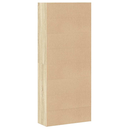 Libreria Rovere Sonoma 80x30x189 cm in Legno Multistrato | homemem39