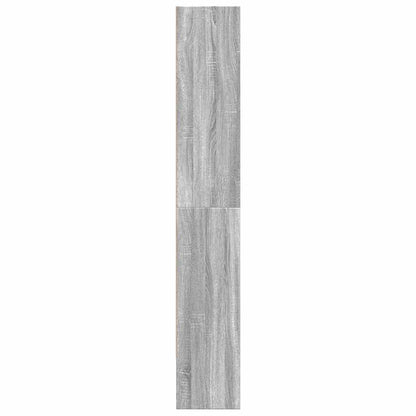 Libreria Grigio Sonoma 80x30x189 cm in Legno Multistrato | homemem39