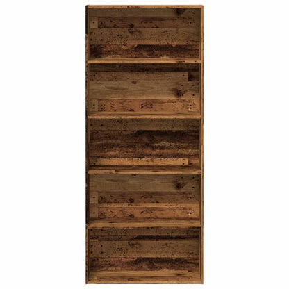 Libreria Legno Antico 80x30x189 cm in Legno Multistrato | homemem39