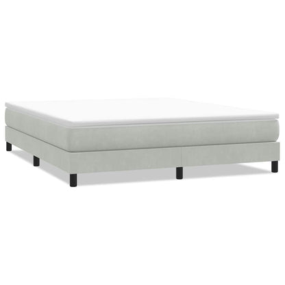Giroletto a Molle senza Materasso 180x210cm Velluto | homemem39