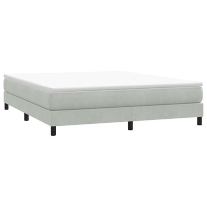 Giroletto a Molle senza Materasso 180x210cm Velluto | homemem39