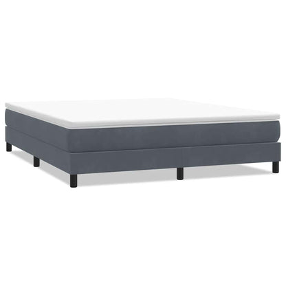 Giroletto a Molle senza Materasso 180x210 cm Velluto | homemem39