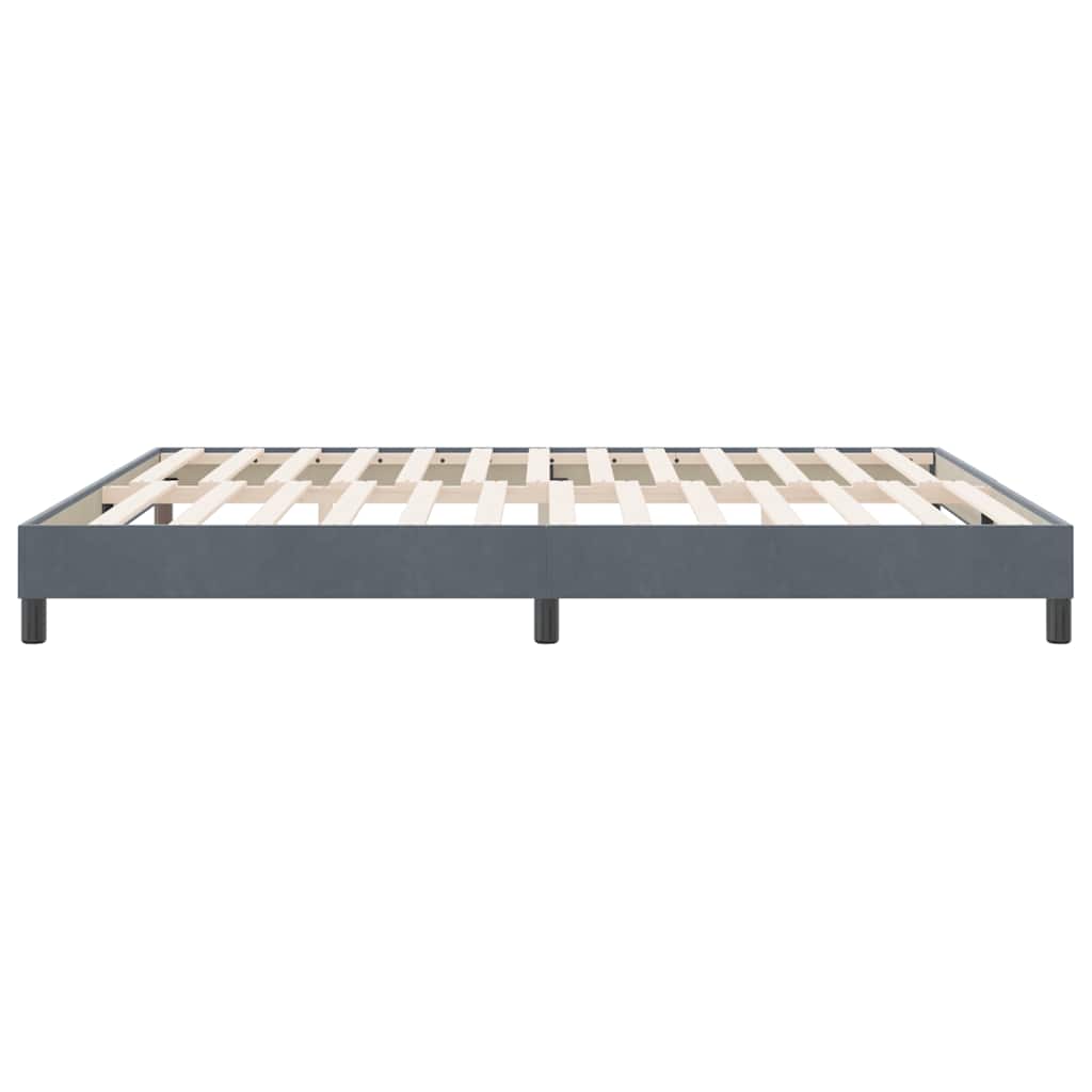Giroletto a Molle senza Materasso 180x210 cm Velluto | homemem39