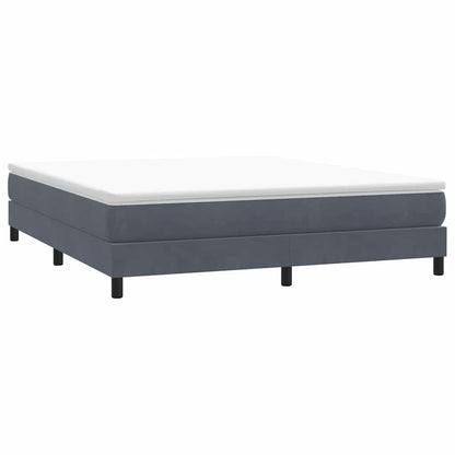 Giroletto a Molle senza Materasso 180x210 cm Velluto | homemem39